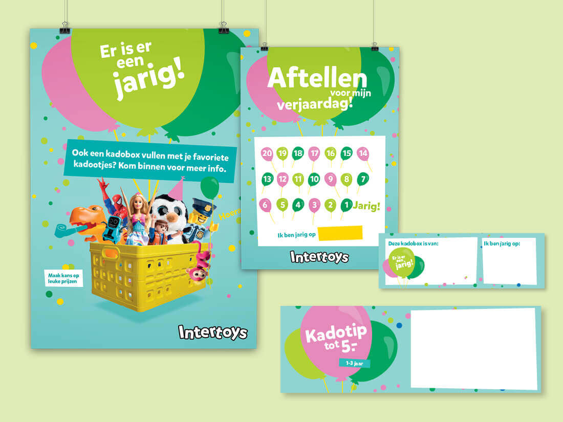 verjaardag actie intertoys